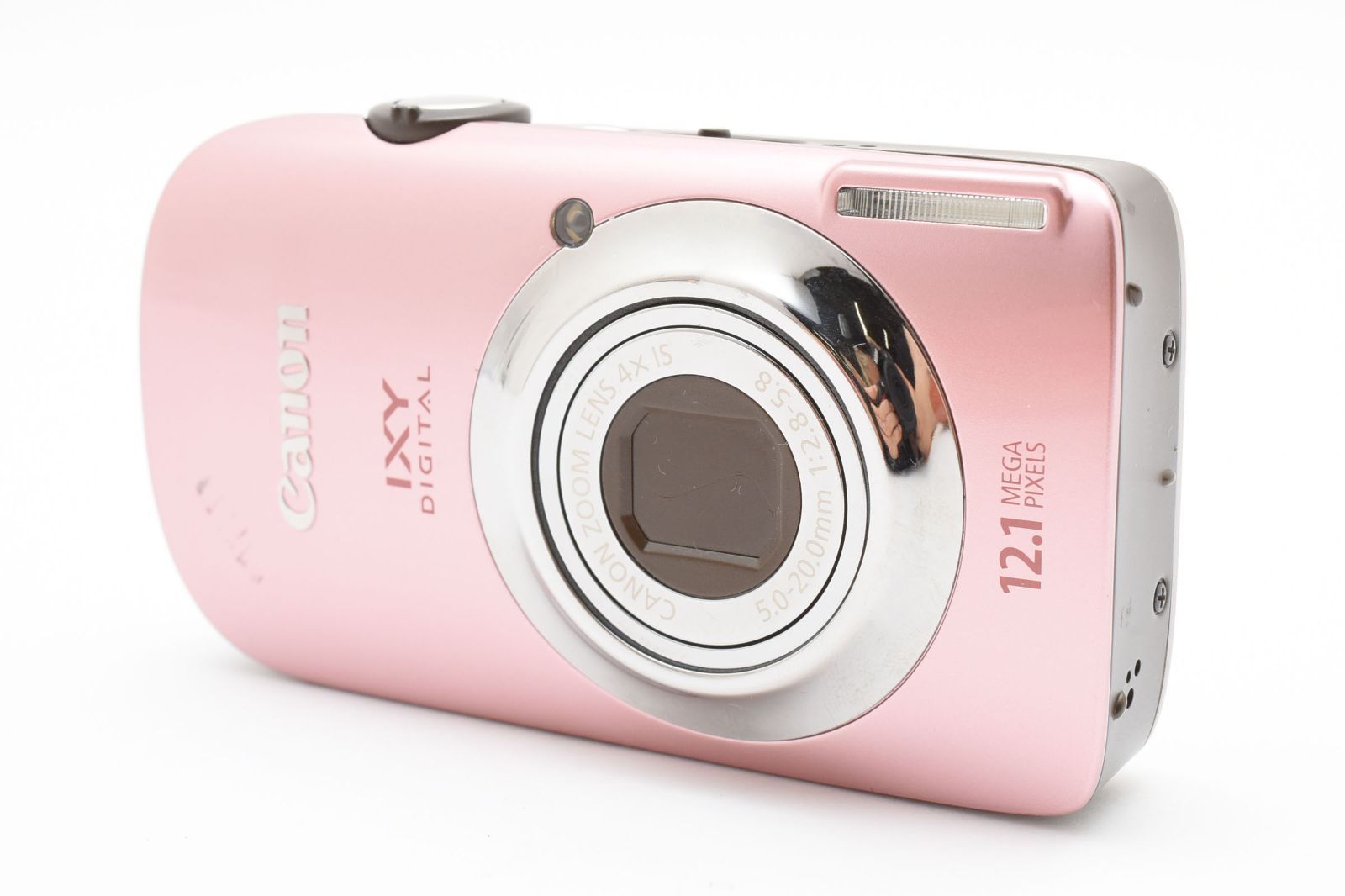 【美品】　Canon IXY 10S デジカメ ピンク　動作確認済み 人気色・動作確認済】Canon IXY DIGITAL 510 IS ピンク 1210万画素