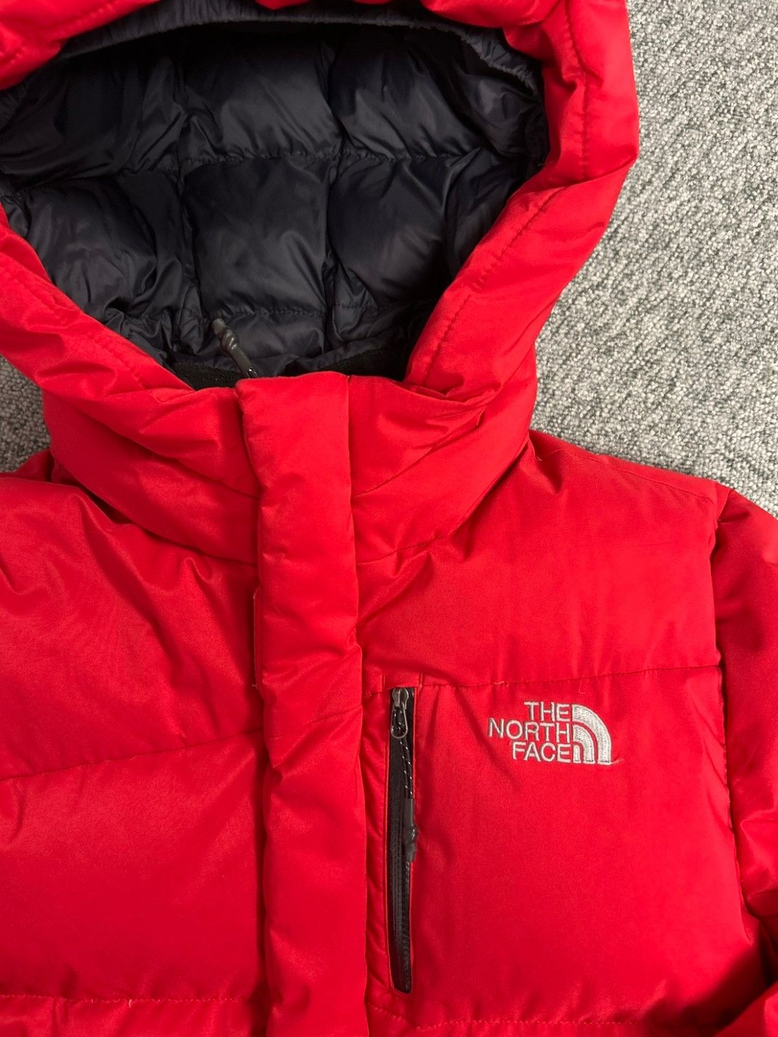 THE NORTH 小売 FACE ダウンジャケットロング 赤 キッズ150 130 THE
