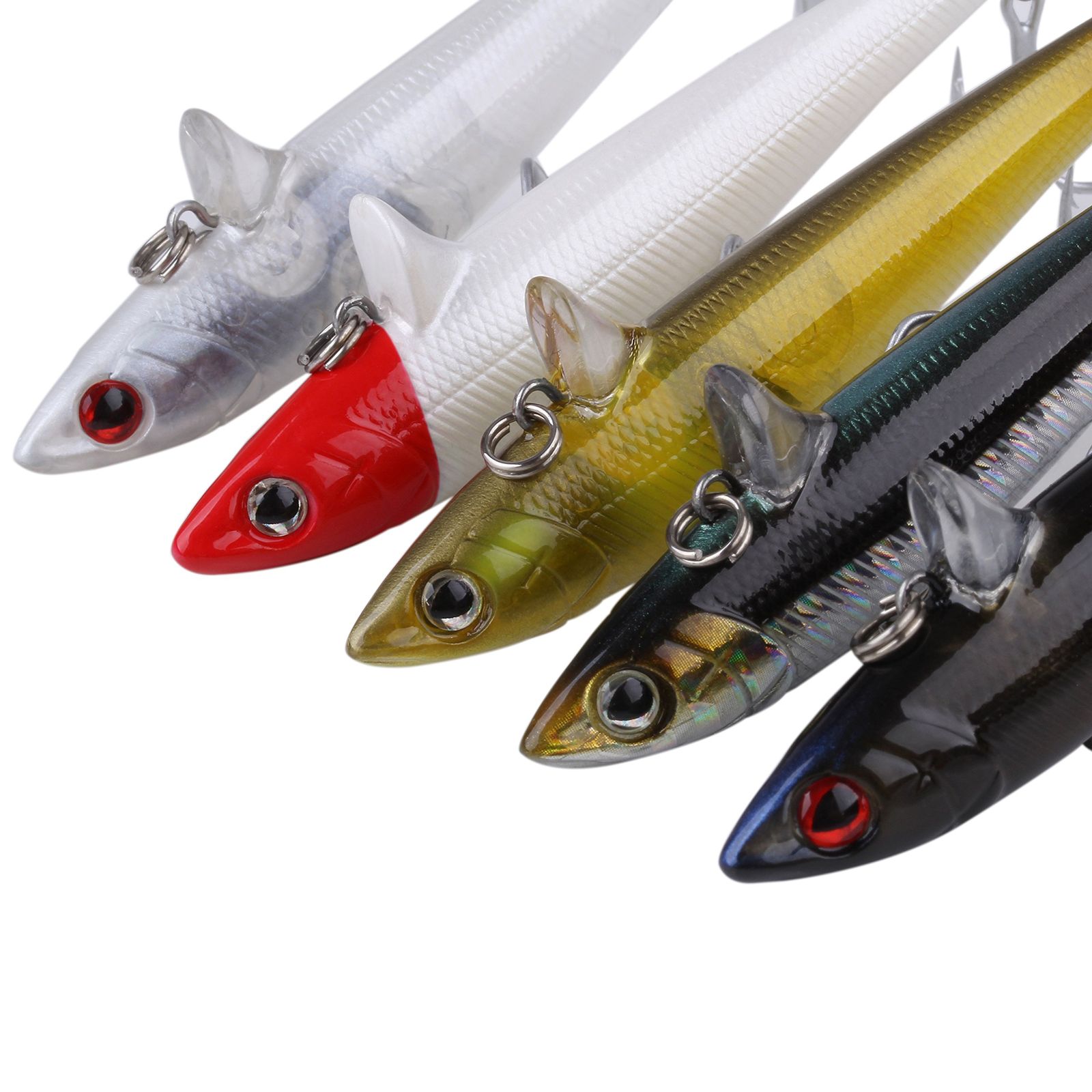 ルアー ミノー 77mm 16g 5個セット バイブレーション シンキング