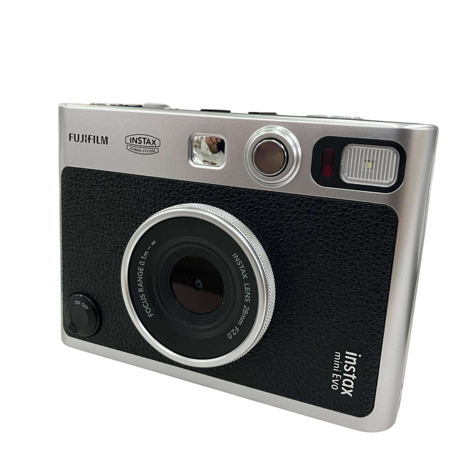 186000 現状品 FUJIFILM フジフィルム ハイブリッドインスタントカメラ instax mini Evo ブラック