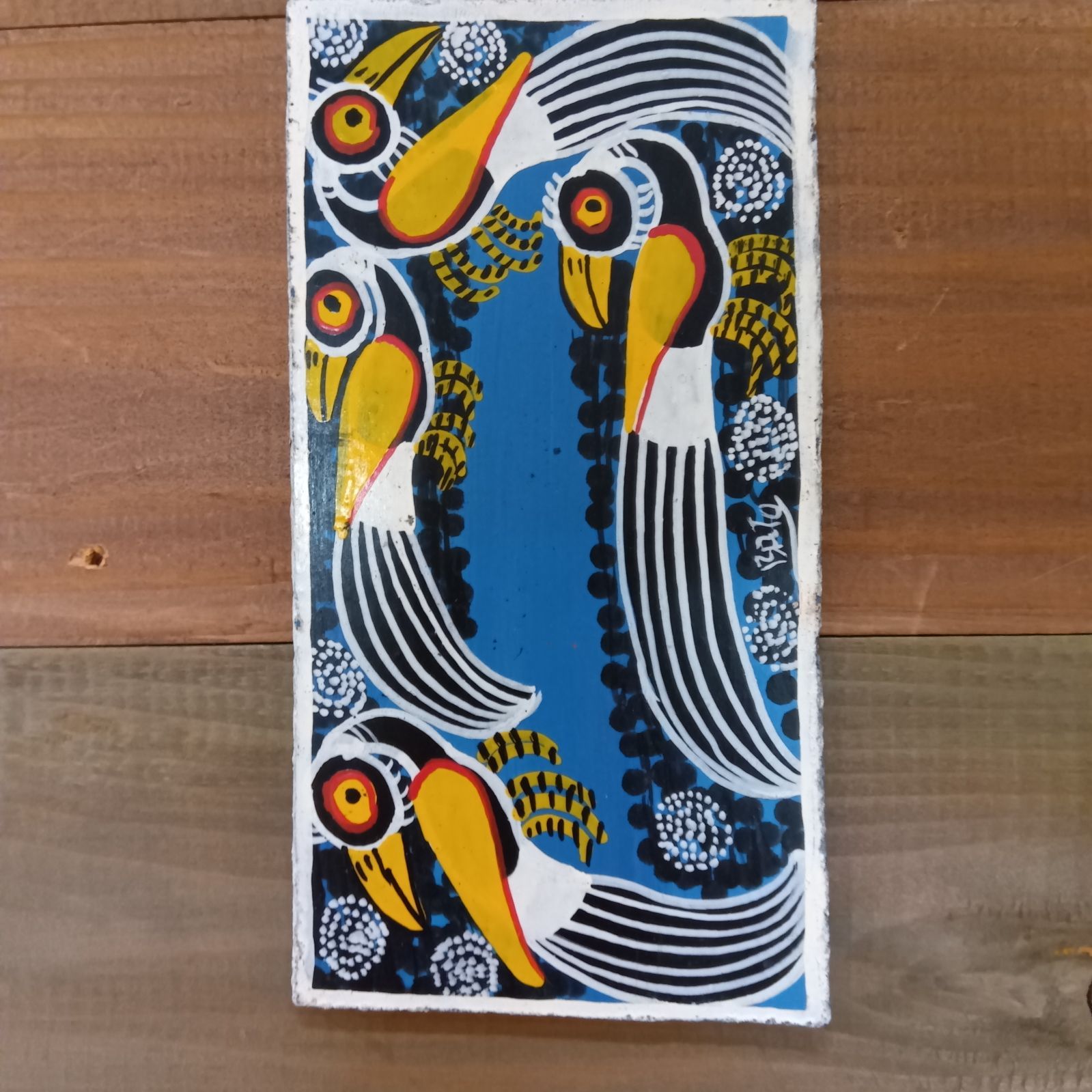 ティンガティンガ アフリカ絵画 タンザニア アート ポップアート