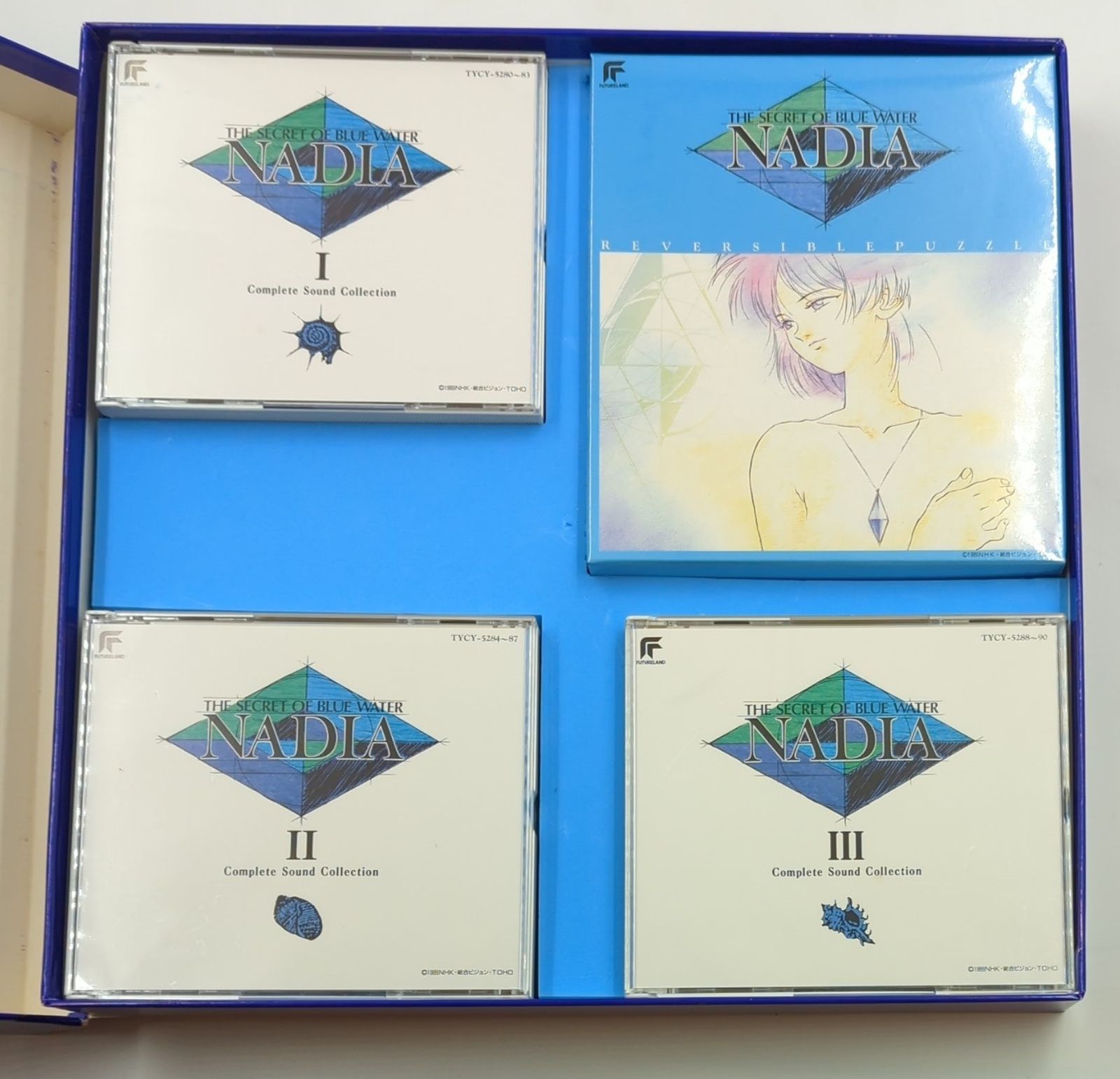 アニメCD ふしぎの海のナディア コンプリートサウンドコレクション 配送