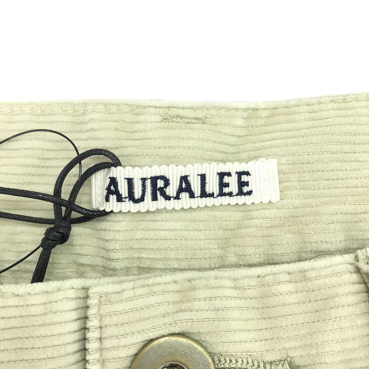 AURALEE オーラリー 25SS PIGMENT DYE FINX CORDUROY WIDE 5P