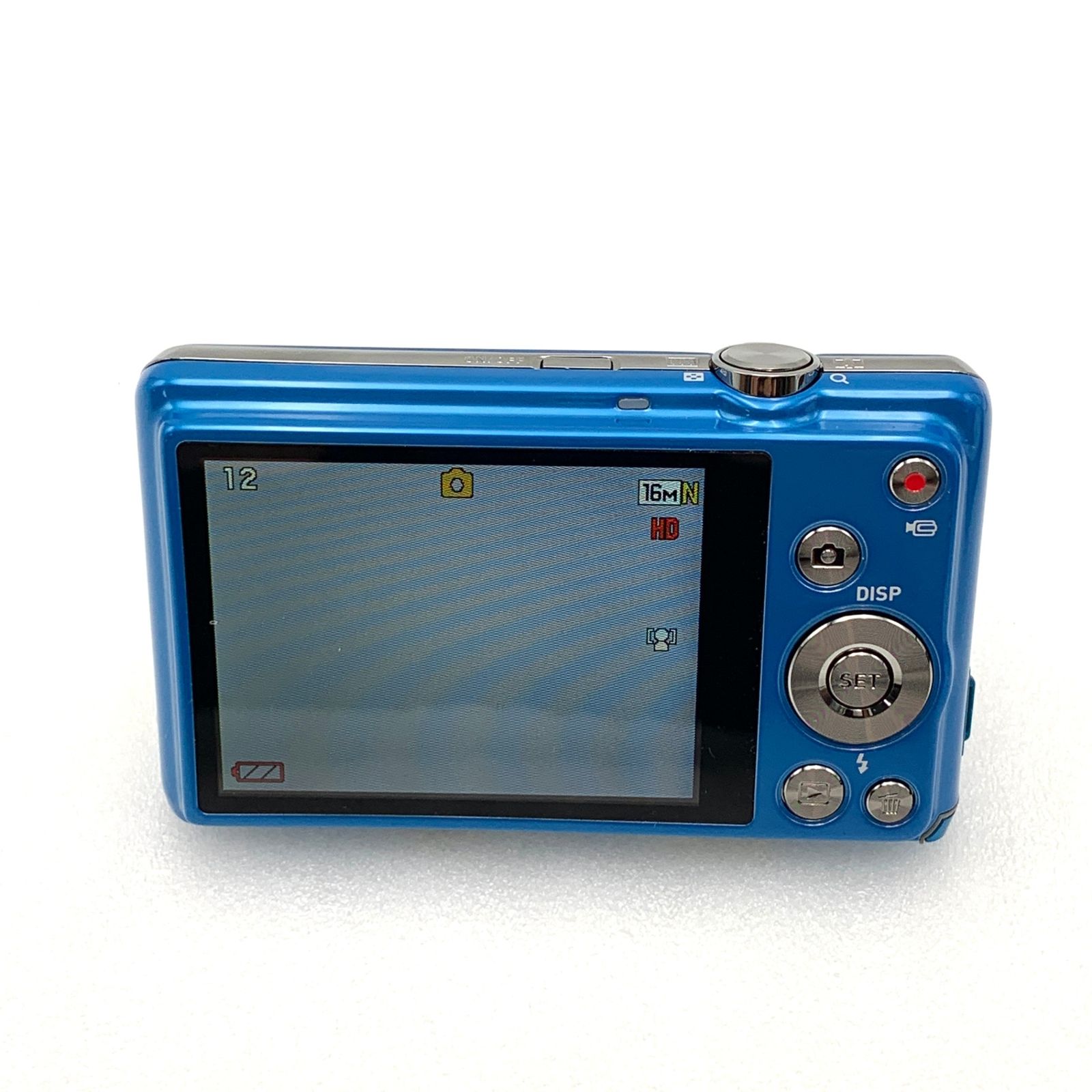 カシオ CASIO EXILIM EX-ZS12BE ブルー 1610万画素 5倍 デジタルカメラ 