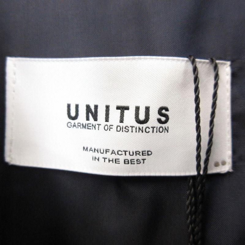 未使用 UNITUS ユナイタス 6 Pocket Eco Leather Jacket UTSFW22-J04 エコ レザージャケット ネイビー M  タグ付き 71009758 - メルカリ