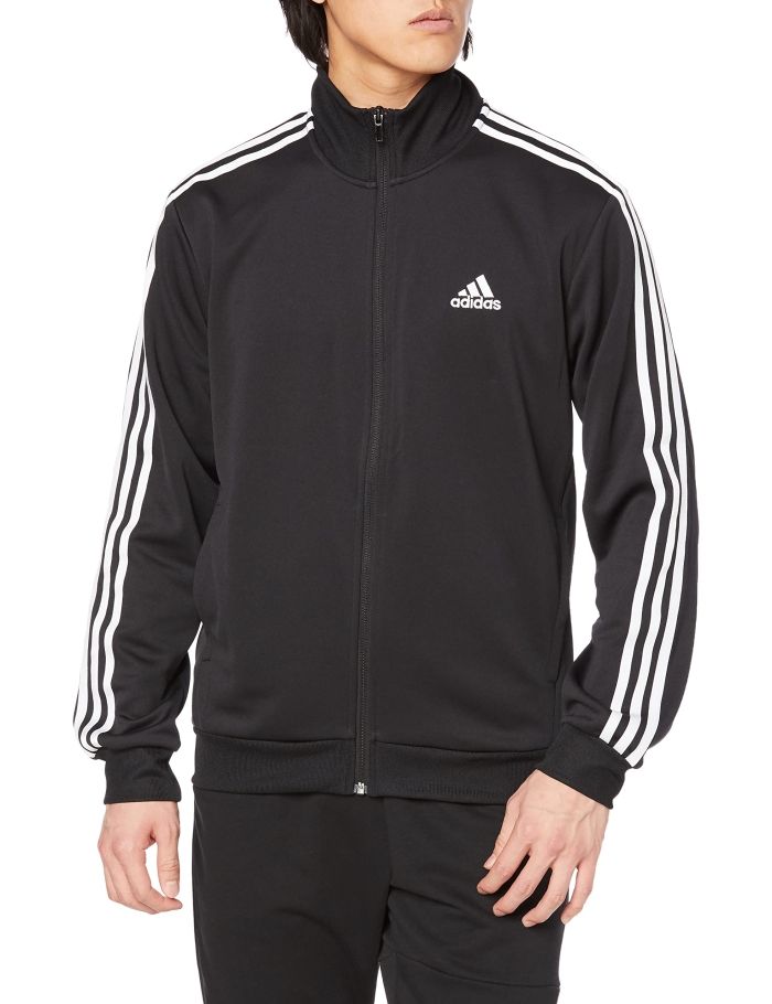 【新品・2営業日で発送】ADIDAS アディダス 31_MMH3STトラックT (BXF58) 色 : BLK／WHT サイズ : J／XL 