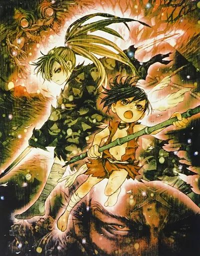 浅田弘幸 手塚治虫 キャンバスアート どろろ 百鬼丸 キャラクター原案・浅田弘幸によるどろろの色紙。 - 手塚治虫