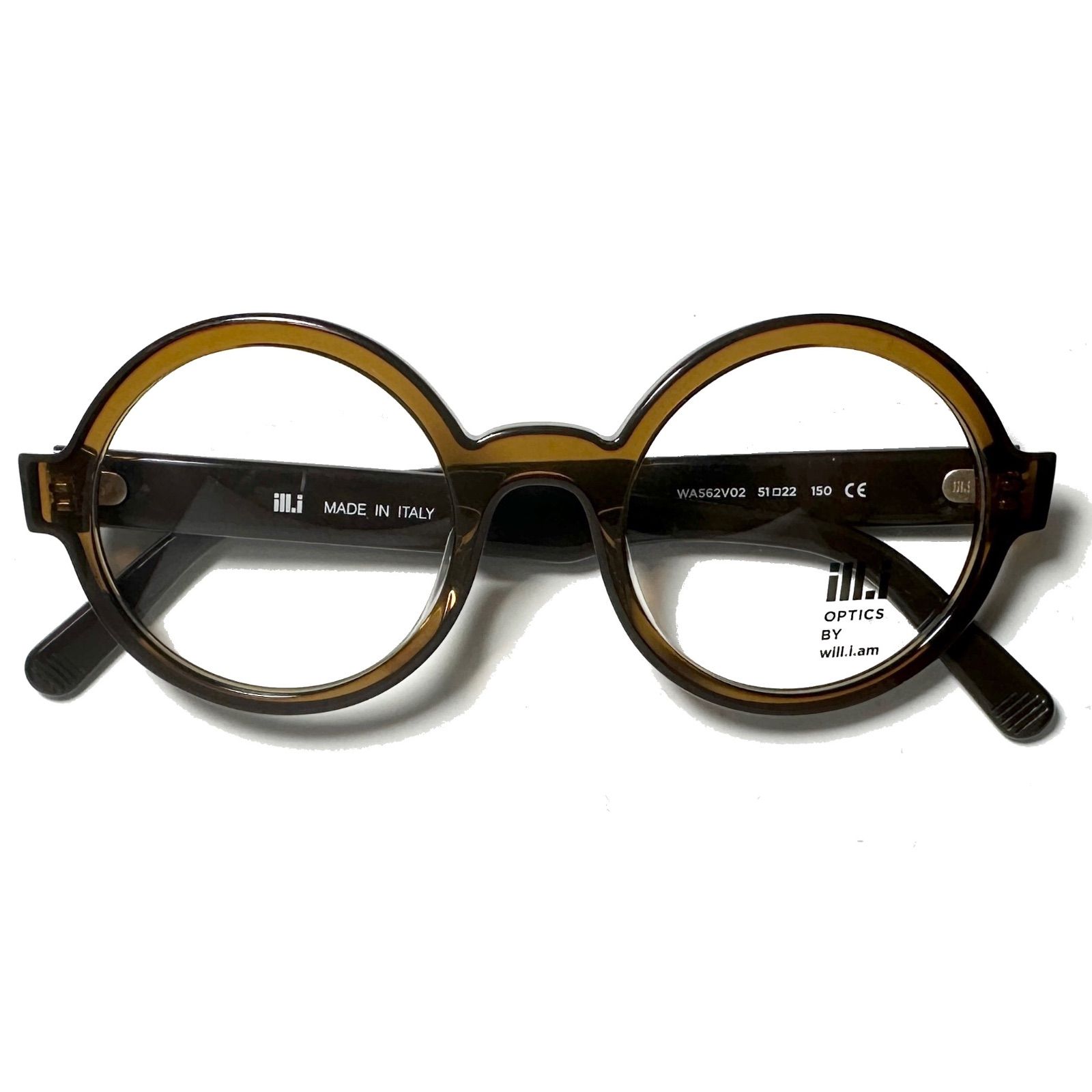 OptMeisa 日本製 鯖江製 丸メガネ チタン 軽量 定価26800円 眼鏡