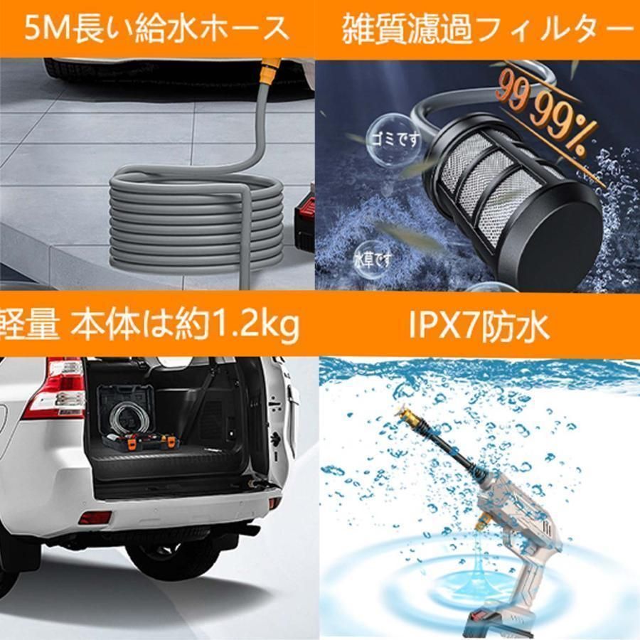 充電式 高圧洗浄機