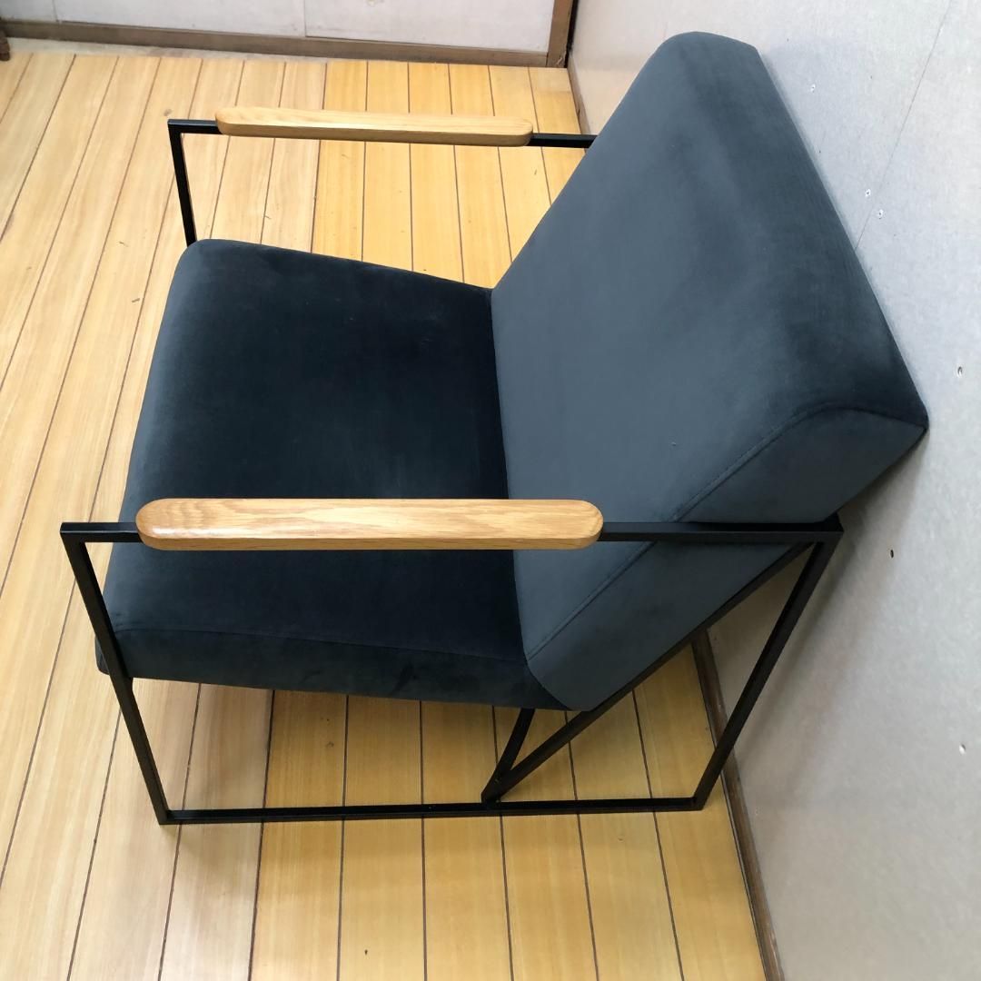 ベロア調 ブラック