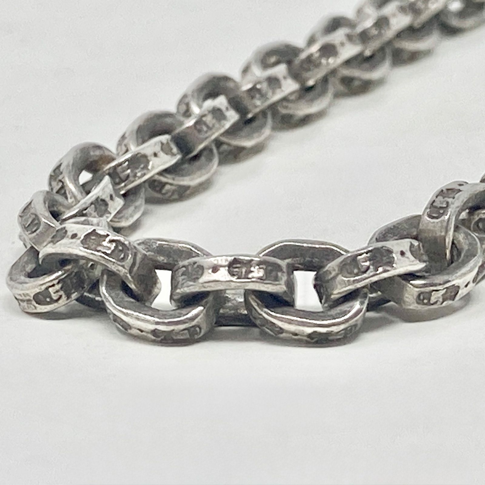 デ*ブ様 【正規品・ワンオーナー品】7インチ　ペーパーチェーン【クロムハーツ】 7インチ/ワンオーナー品】CHROME HEARTS/クロムハーツ ペーパー
