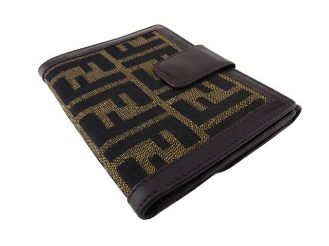 フェンディ FENDI Wホック折財布 FENDI フェンディ 二つ折り財布 Wホック ミニ財布 みにウォレット