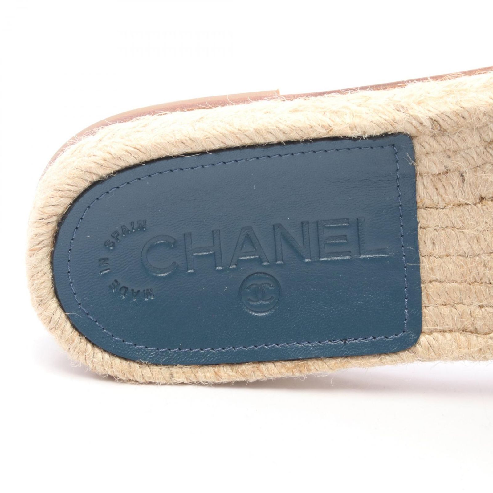 シャネル CHANEL サンダル ココマーク エスパドリーユ G32607