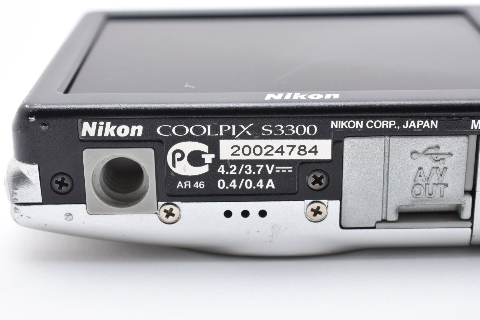 良品 Nikon coolpix S3300 クリスタルシルバー 【公式通販】