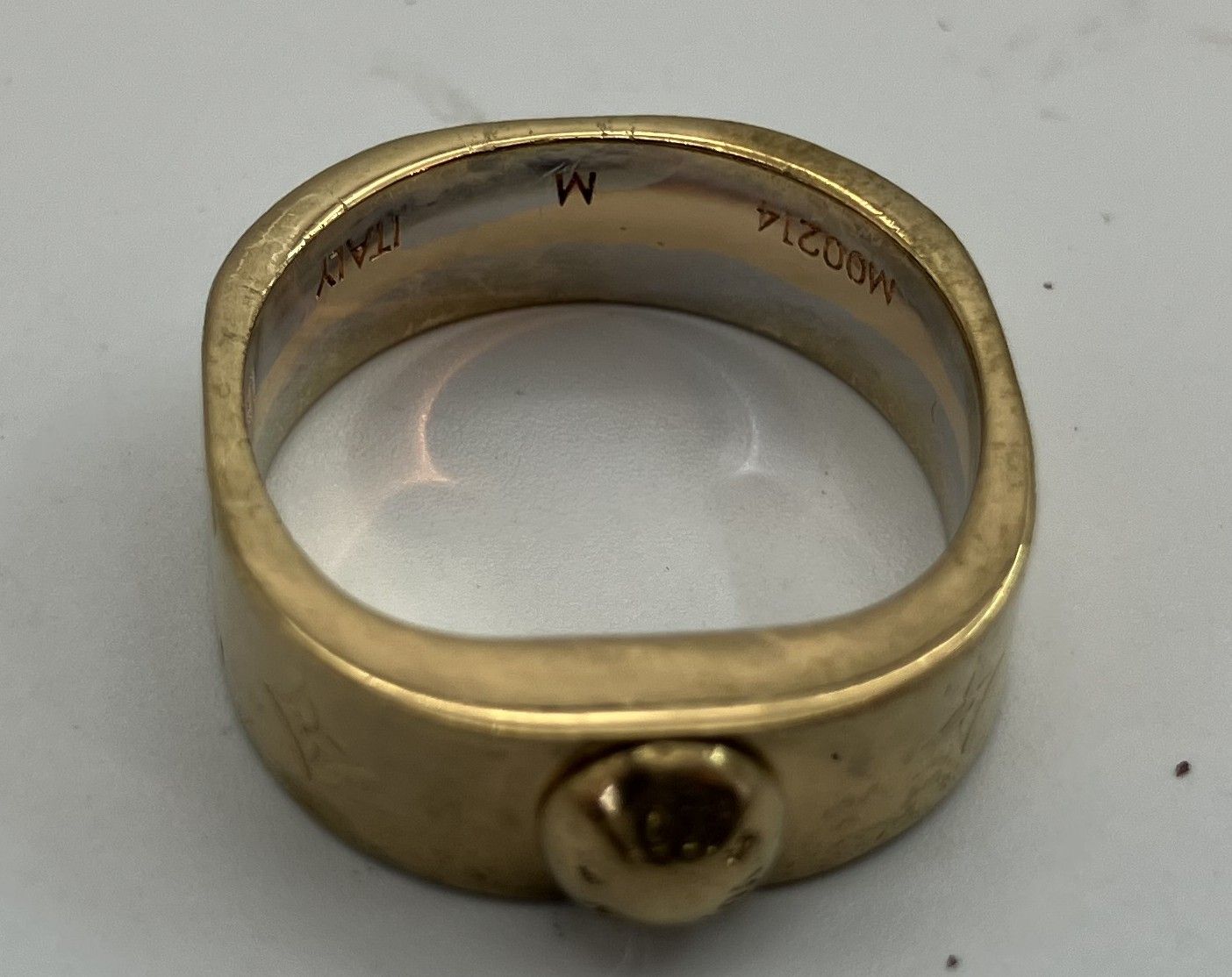 ルイヴィトン ナノグラム M00214 指輪 リング サイズ：内径16.9mm(JP 