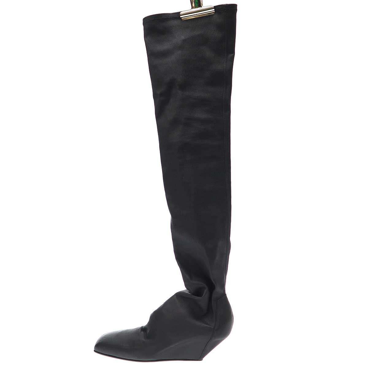 Rick Owens リックオウエンス 15AW スクエアトゥ ウェッジソールロング 