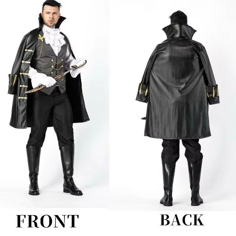 温もりのある ハロウィン 仮装 メンズ ヴァンパイア 吸血鬼 コスプレ衣装 コス 男性 マント 余興 男 おもしろコスチューム 文化祭 ドラキュラ 貴族 男性 魅了される