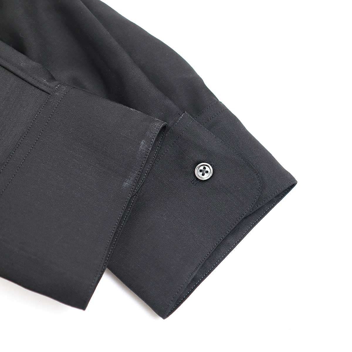 【美品】Graphpaper 24ss スキッパーシャツ Graphpaper グラフペーパー 24SS Wool Cupro Skipper Shirt