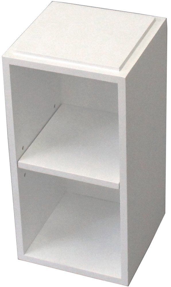 新着商品オスマック トイレ収納 ホワイト 約幅15×奥行15×高さ30.5cm