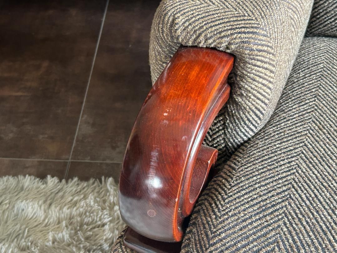 レトロ　ヴィンテージ　ミッドセンチュリー　一人用　アームソファ　2脚 IR レトロ ヴィンテージ ミッドセンチュリー 一人用 アームソファ 2脚 IR