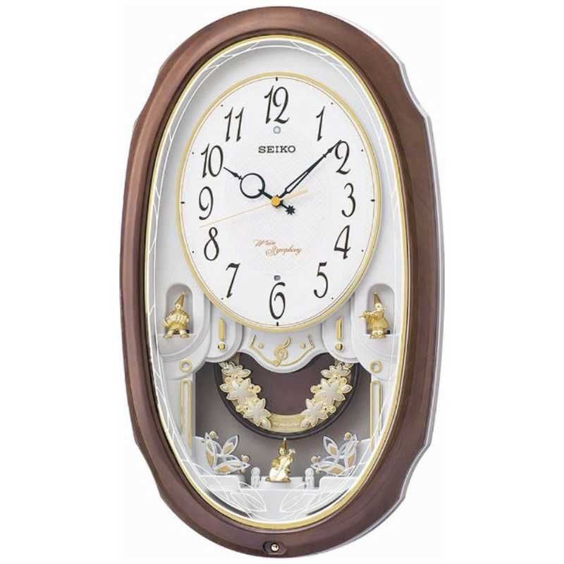 SEIKO からくり掛け時計 電波式 RE580B 楽天市場】掛け時計 SEIKO ギフト包装無料 セイコークロック