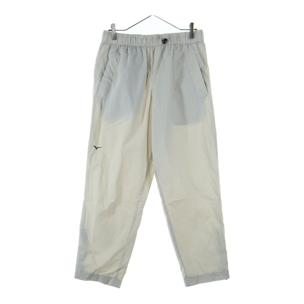 MARGARET HOWELL マーガレットハウエル ×MIZUNO LIGHTWEIGHT NYLON POPLIN TROUSERS ミズノ ライトウェイト ナイロンポプリン トラウザーパンツ グレー 579-5145002