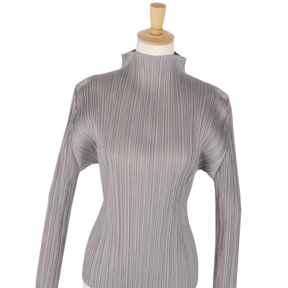 美品 プリーツプリーズ イッセイミヤケ PLEATS PLEASE シャツ ブラウス 