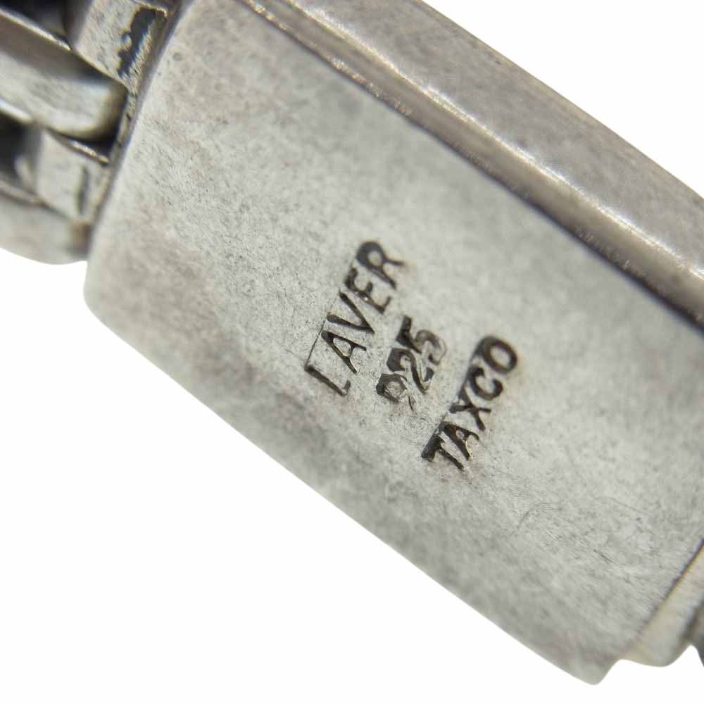 ラバー LAVER ブレスレット 5 LINK BAND リンク ブレスレット シルバー 