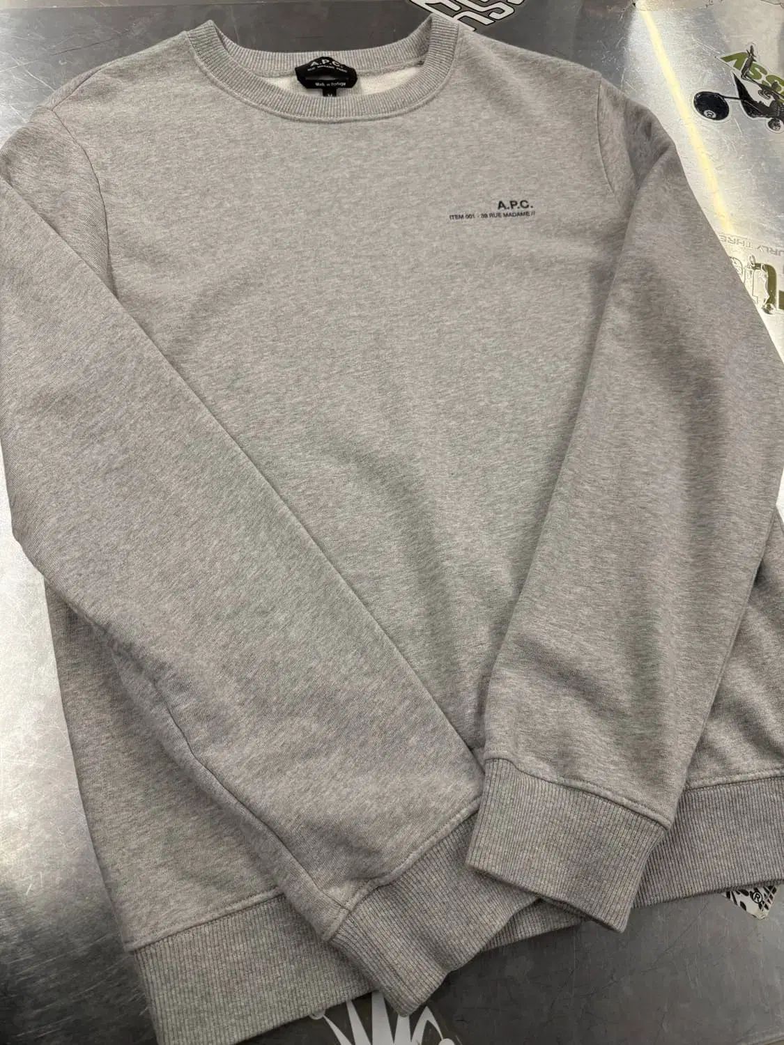 APC A.P.C. アーペーセー アイテム ロゴ スウェット トレーナー