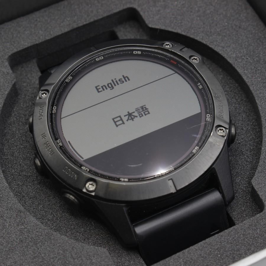 美品】Garmin fenix 6 Pro Dual Power Slate Gray DLC/Black 010-02410-45 スマートウォッチ  ガーミン 本体 - メルカリ