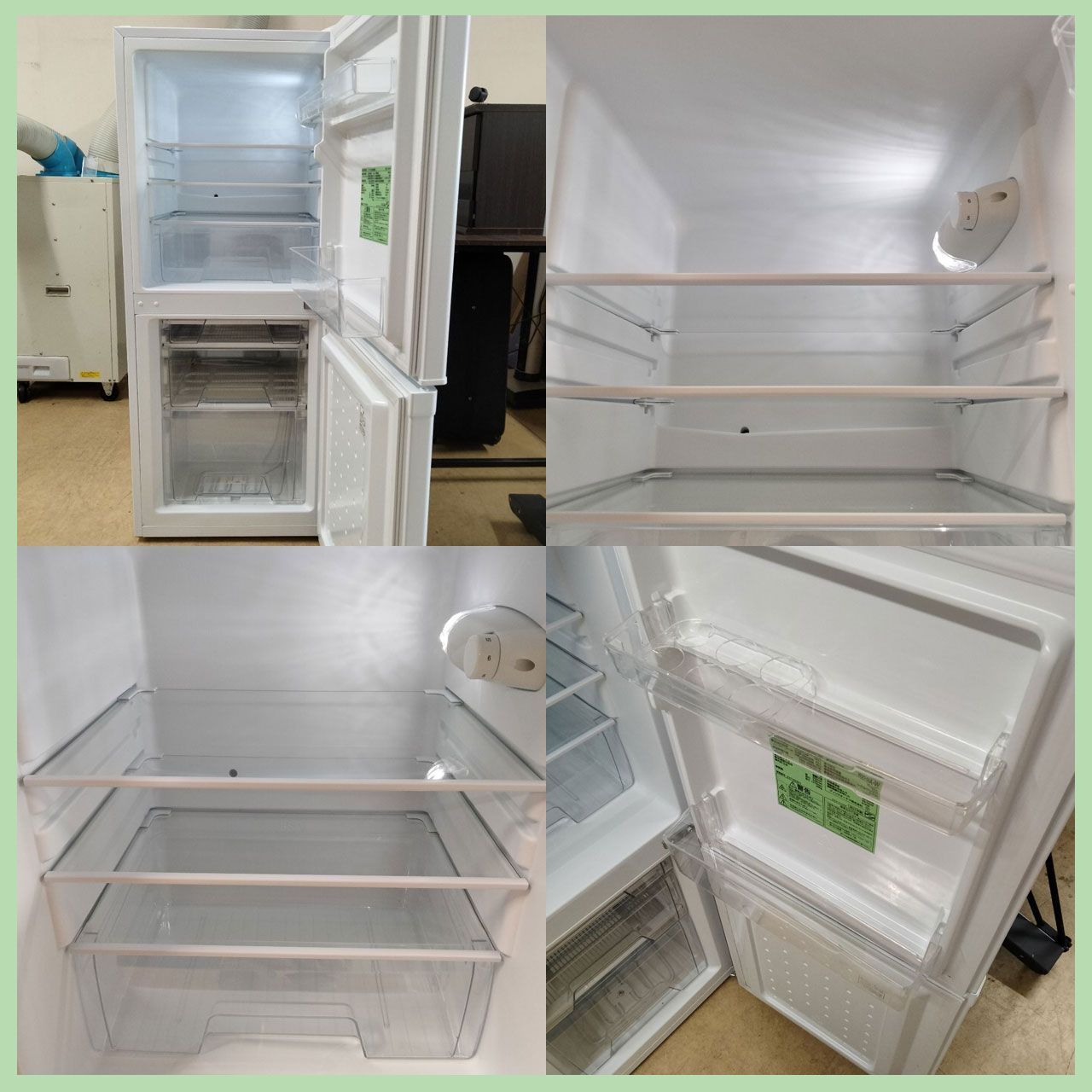 N-3702] IRIS OHYAMA アイリスオーヤマ ノンフロン冷凍冷蔵庫 2023年製