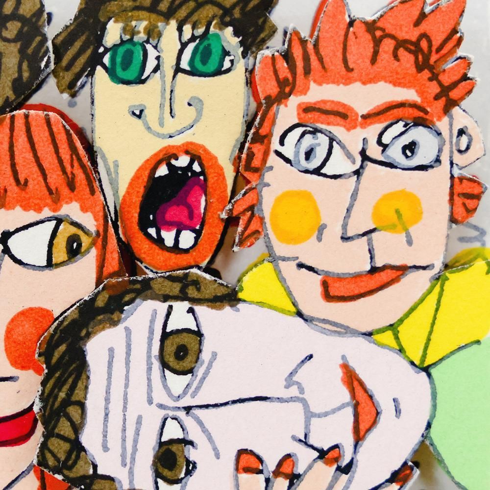 真作】【WISH】ジェームス・リジィ James Rizzi「TO CLOSE FOR COMFORT