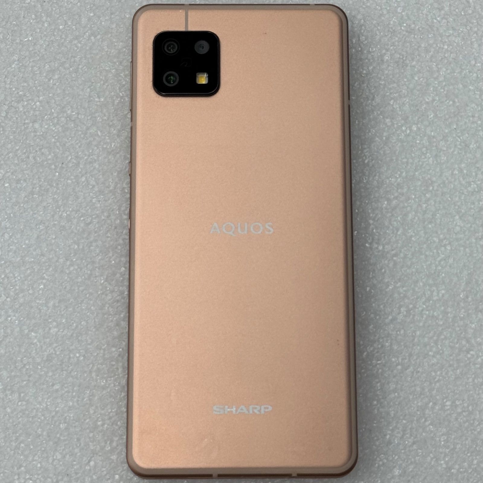 934273】SHARP AQUOS sense6s SH-RM19s ライトカッパー SIM