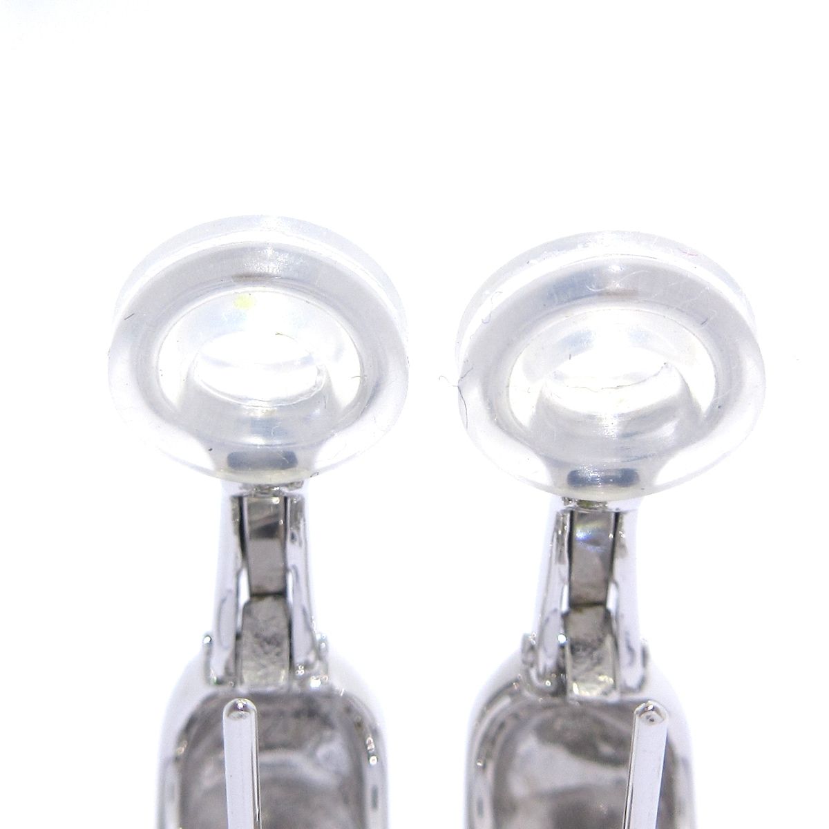 田崎真珠/TASAKI(タサキシンジュ) ピアス美品 - K18WG×ダイヤモンド  