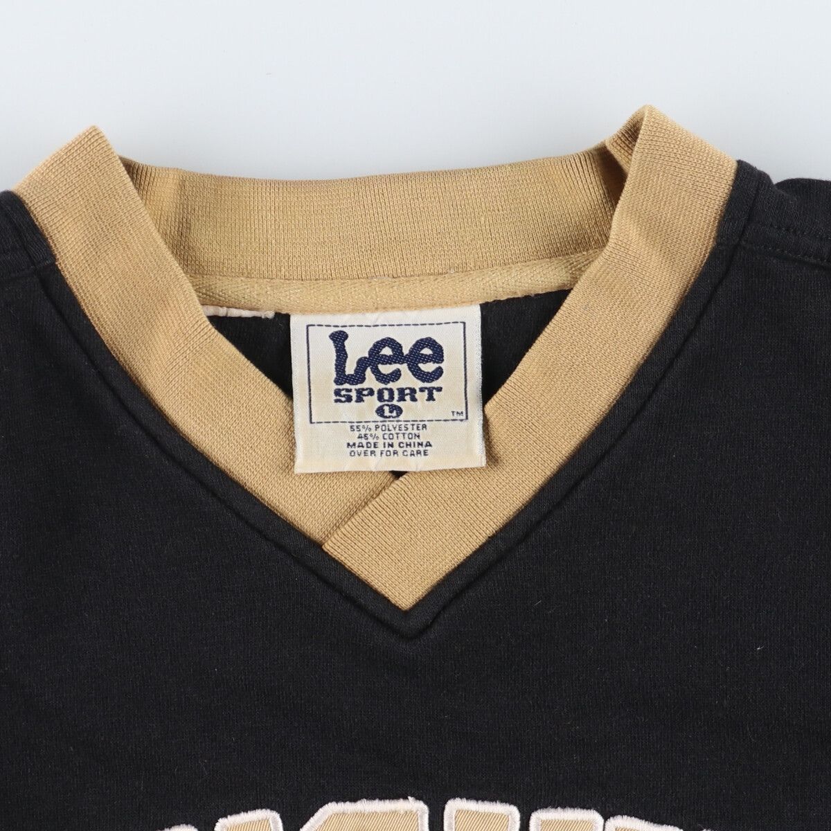 NHLペンギンズ Lee スウェット トレーナー 刺繍 黒 90s 3XL 古着 NHLペンギンズ Lee スウェット トレーナー 刺繍 黒 90s 3XL 古着