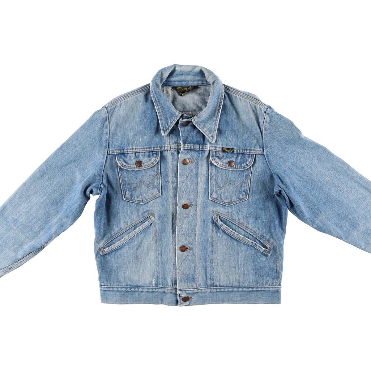 古着 70年代 ラングラー Wrangler デニムジャケット Gジャン USA