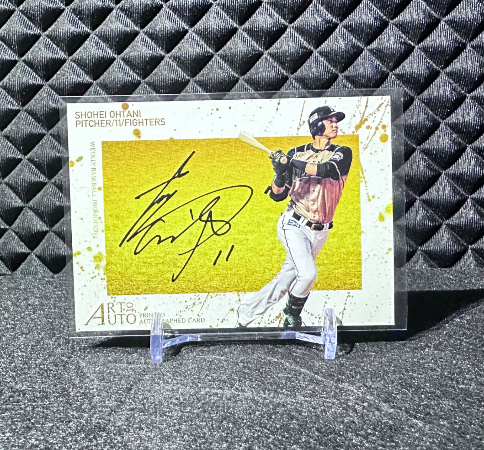 OHTANI 2014 BBM 1ST VER ART OF AUTO ART 2014 BBM Art of Auto 大谷 
