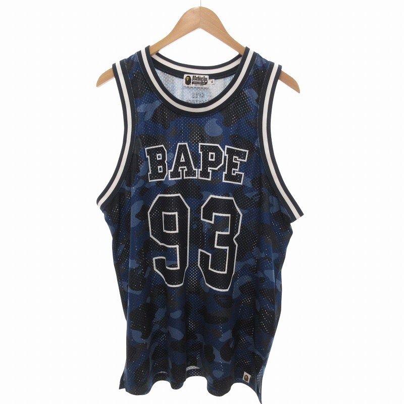 アベイシングエイプ A BATHING APE ゲームシャツ タンクトップ