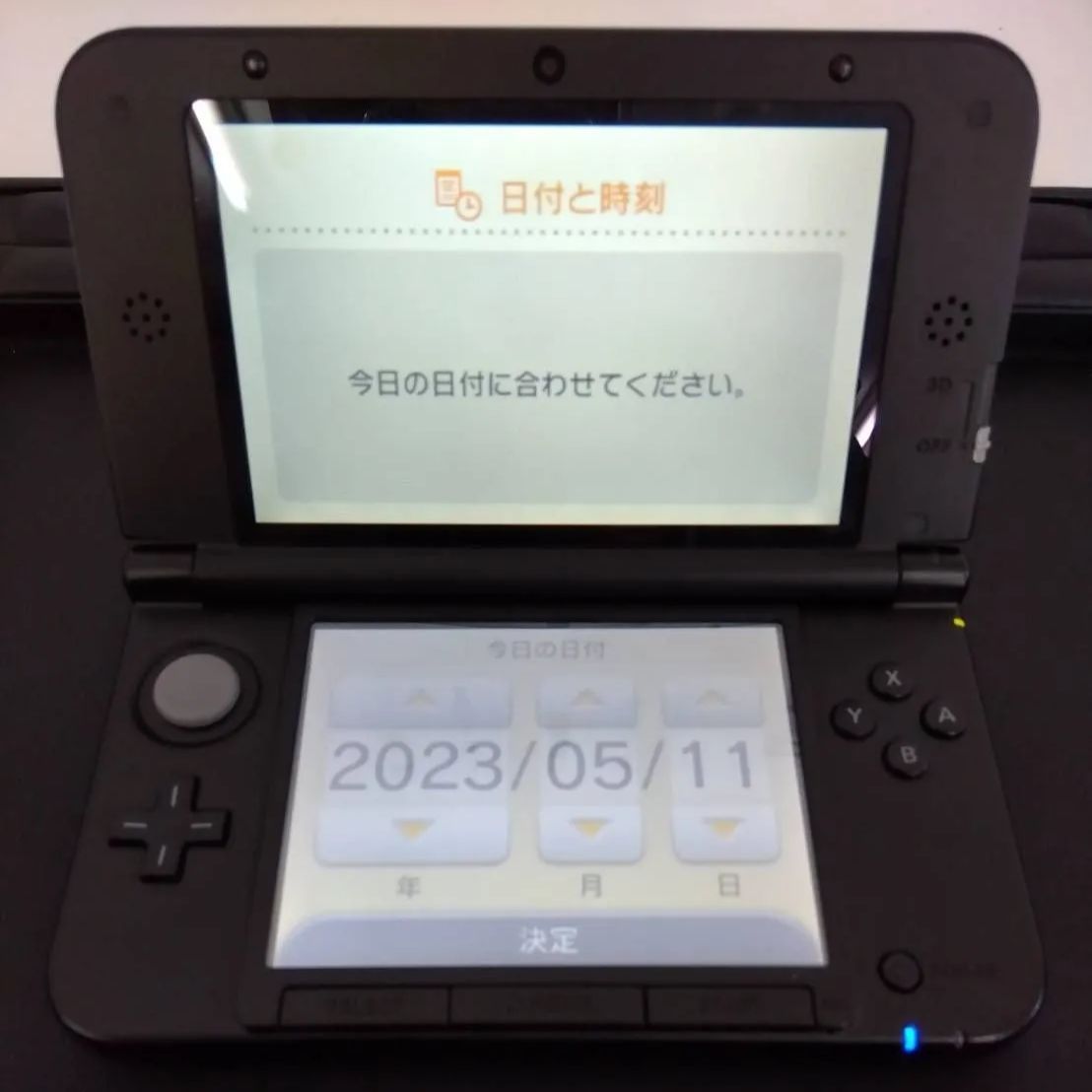 ニンテンドー 3DS LL 本体 ブルー ブラック 動作確認済 中古 - メルカリ