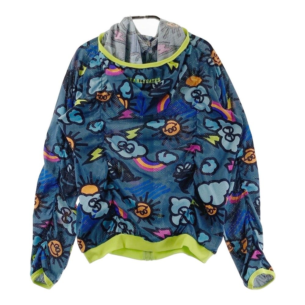 PEARLY GATES パーリーゲイツ 総柄 パーカー メンズ ロゴ L 5