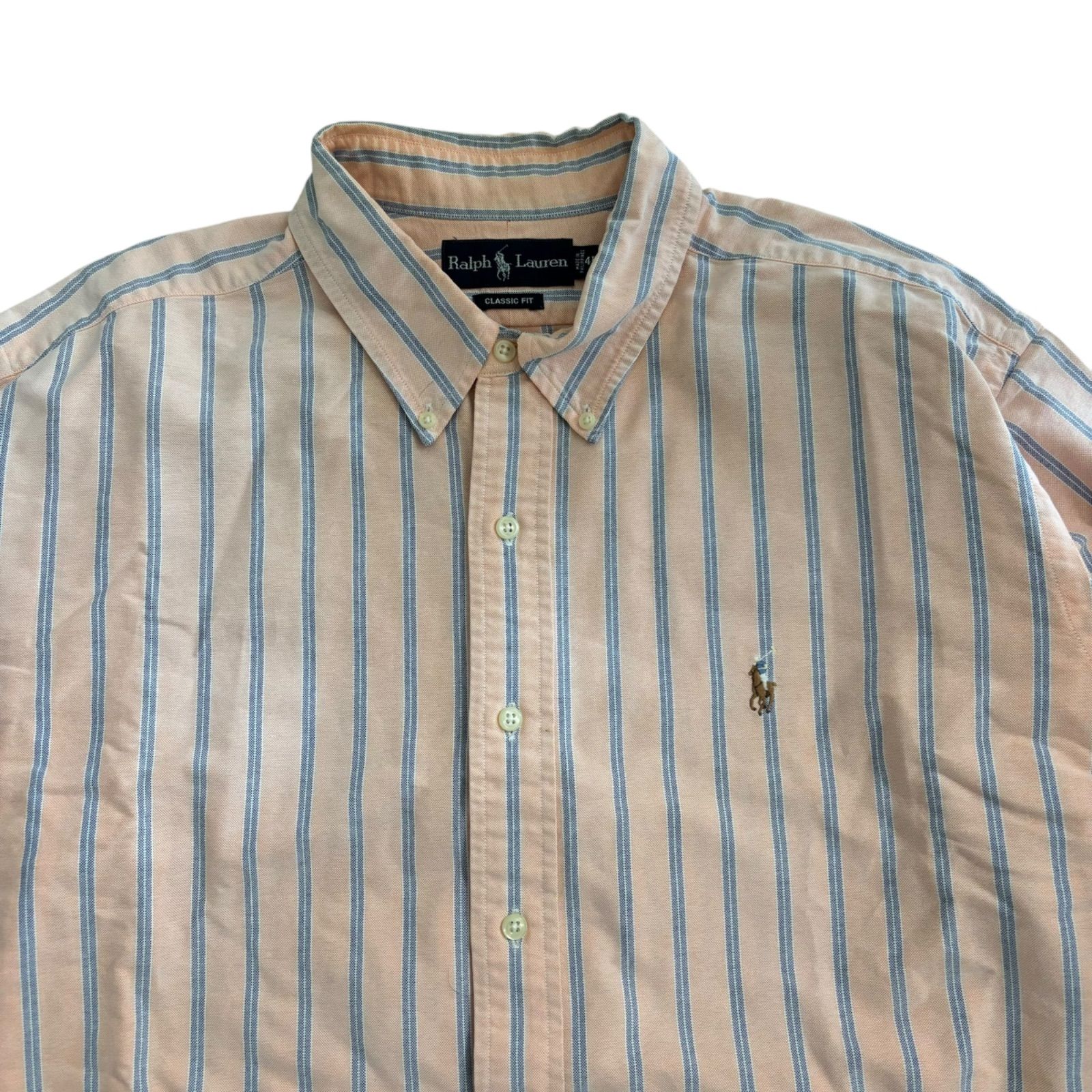 Z1354 RALPH LAUREN ラルフローレン ストライプシャツ 長袖 Z1354 RALPH LAUREN ラルフローレン ストライプシャツ 長袖