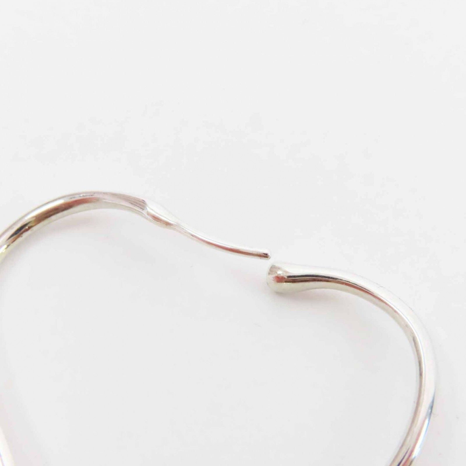 極美品◎TIFFANY&Co. ティファニー オープンハート フープピアス 両耳