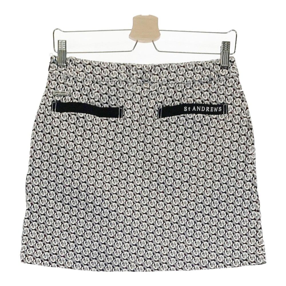 サイズ：M ST ANDREWS セントアンドリュース ストレッチスカート 総柄