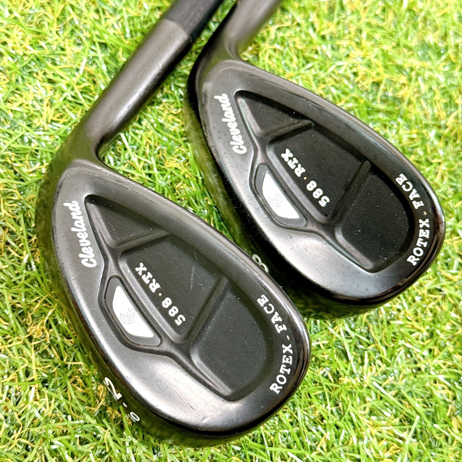 Cleveland 588 RTX クリーブランド ウェッジ 2本セット 52度 58度 スチール フレックスS 男性 右利き K 137