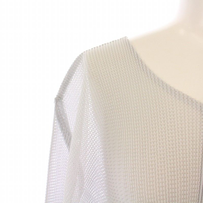 プリーツプリーズ 長袖メッシュカーディガン サイズ3 PLEATS PLEASE ISSEY MIYAKE - PLEATS PLEASE(プリーツプリーズ