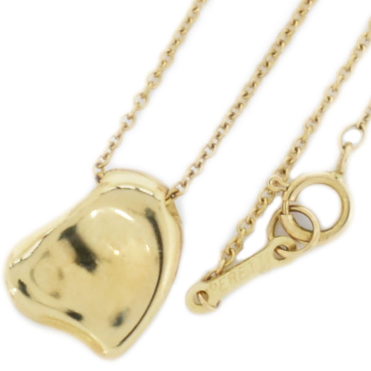 本物 ティファニー TIFFANY & Co. フルハート 18K YG ネックレス  