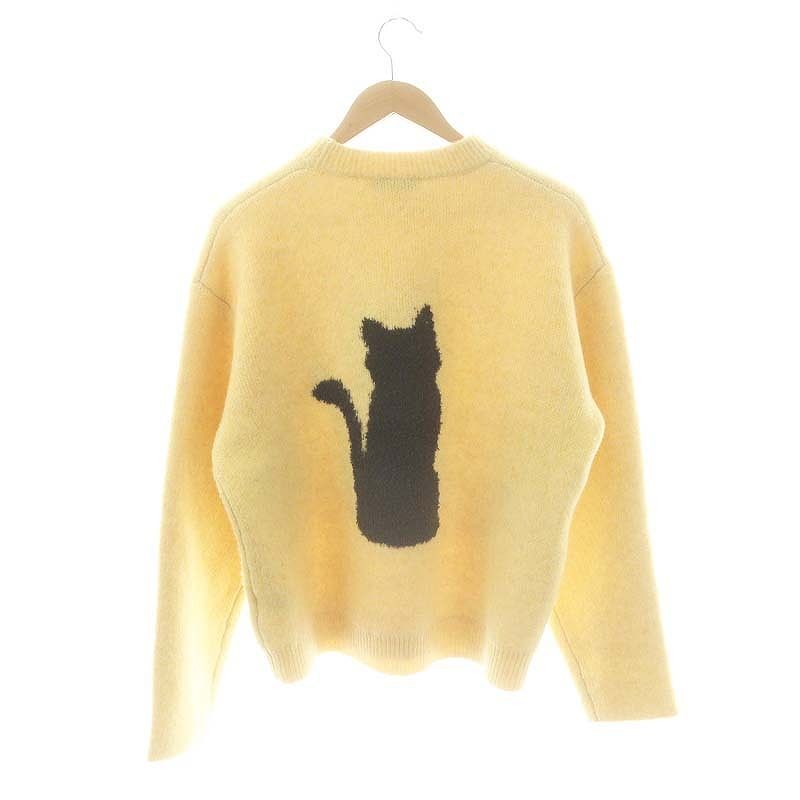 ンニット NKNIT 24AW cat/dog jacquard KNIT ニット セーター