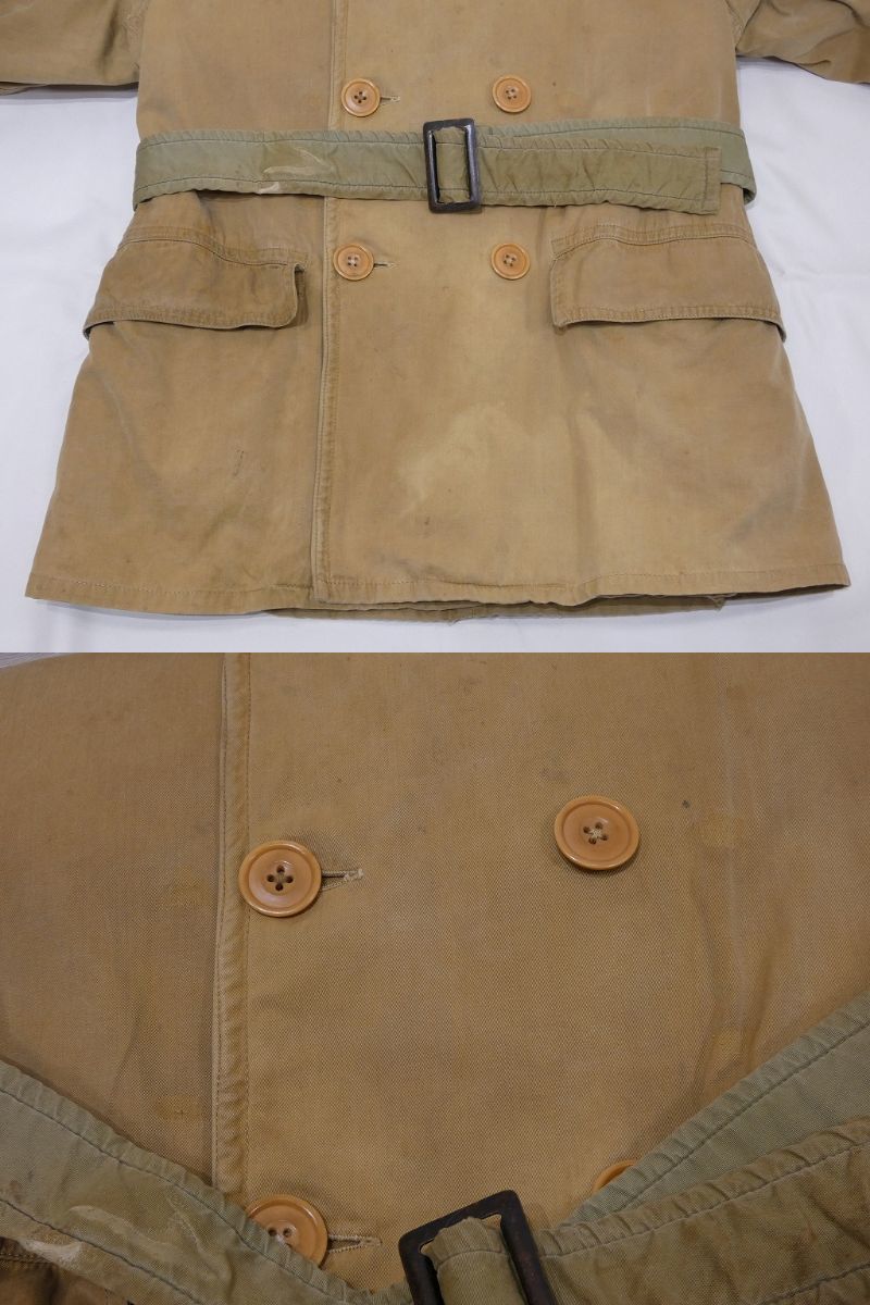 【希少】 40s イギリス軍　マッキノー　ジープコート　ブロードアロー 40s 1943 WW2 ビンテージ BRITISH ARMY イギリス軍 ブロードアロー