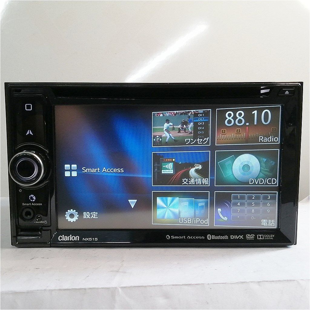 NX513 クラリオン CD DVD | メモリーナビ ワンセグ Clarion Bluetooth
