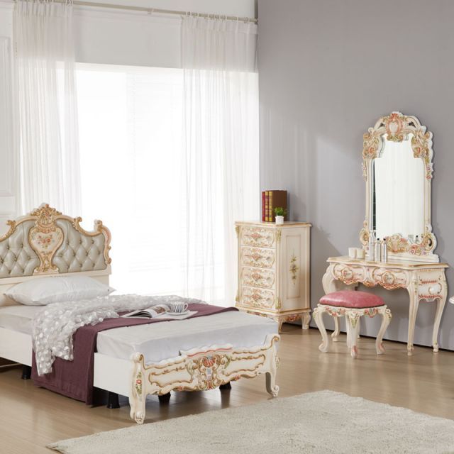 楽天市場】☆新春クリアランスSALE！☆ ロココ プリンセス セミダブルベッド ピンク 本革 2段マットレスタイプ Francebedマットレス付き  国産マットレス 開梱 組立付 高級マットレス付 ロココ アンティーク インテリア pink 豪華 エレガント 姫系 ローズ 猫足 結婚 韓国製 